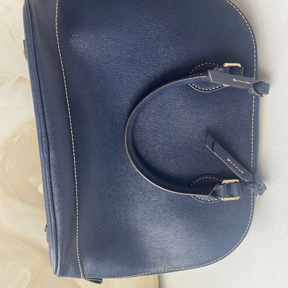 Dooney and Bourke Pebble Leather Satchel - Picture 9 of 17